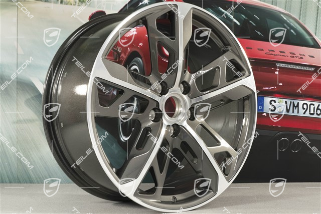 21" Felga Cross Turismo Design, 9,5J x 21 ET60, Titanium