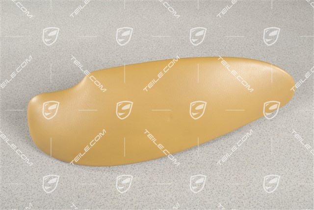 Dashboard trim / Instrument cluster cover, Leatherette, Savanna beige