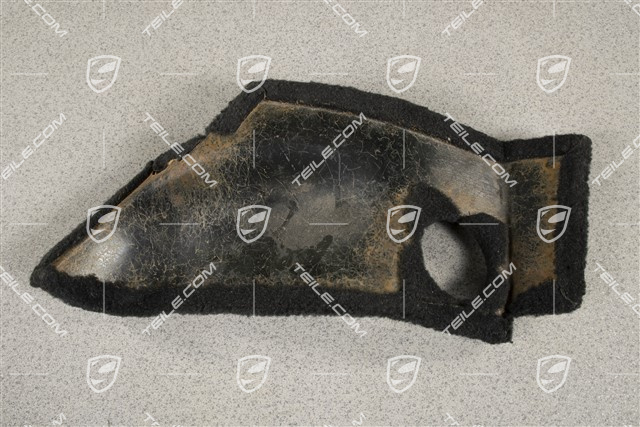 Einfassband Scharniersäule für Fahrzeuge mit Airbag, Teppich, Schwarz, LL/R