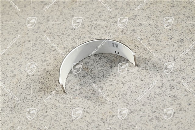 2,5L, Connecting rod bearing, lower half ID Blue