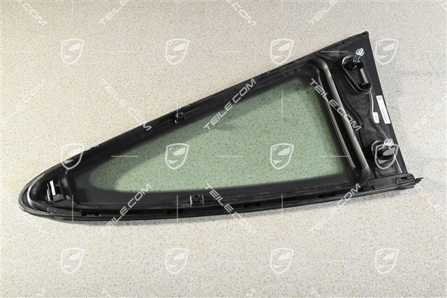 Fondscheibe, Zierleiste Schwarz matt, R