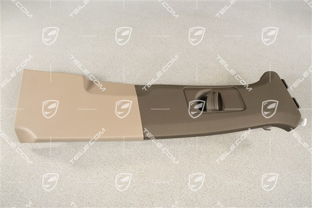 Einstiegleiste B-säule, Stoff, Umbra/Tartufo hell, R