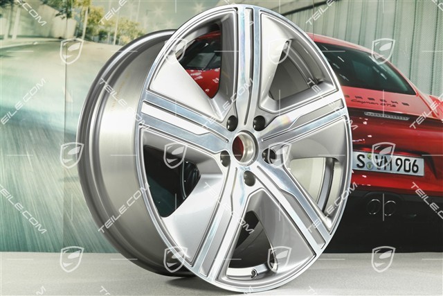 22-inch wheel rim Macan Exclusive Design, 9J x 22 ET29, right