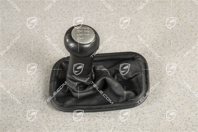 Gearshift knob, C4/4S, Black