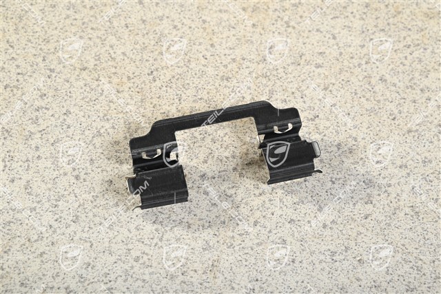 Spring, brake pad mouting, Rear brake caliper Red / Yellow, Turbo and PCCB, L=R
