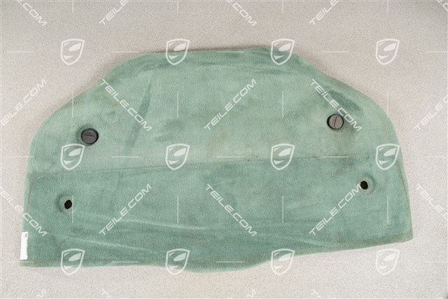 Tapicerka dolna tylnego bagażnika, Nephrite Green