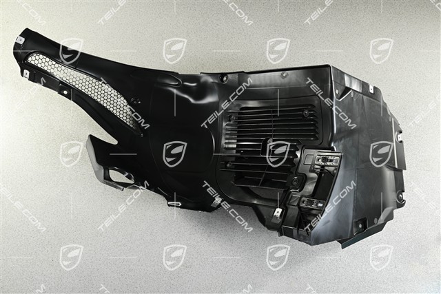 Spyder RS, Front wheel housing liner, front part with grille, R