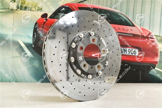 PCCB ceramik brake disc, 20-inch / 420mm, damaged, R