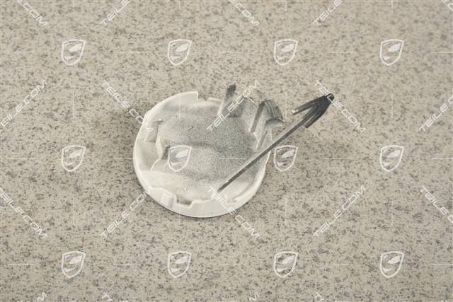 Tow hook hole plug