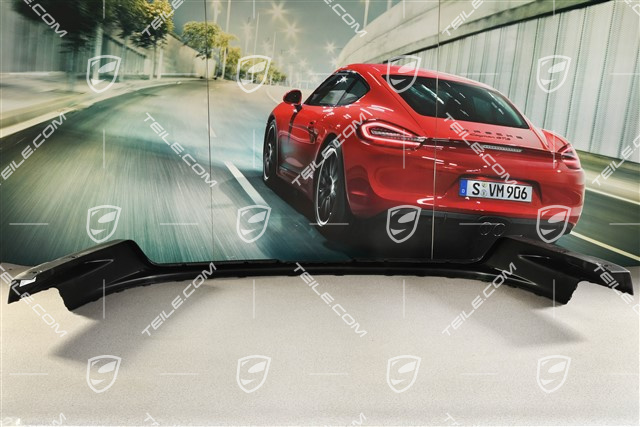 GT3, Untere Abdeckung / Diffusor, Stoßstange hinten, Schwarzmatt