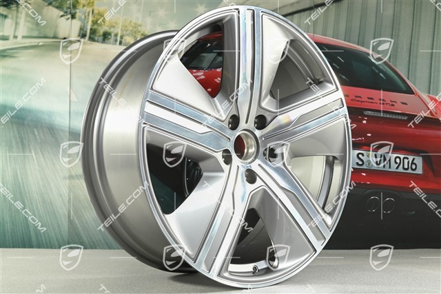 22-inch wheel rim Macan Exclusive Design, 9J x 22 ET29, left