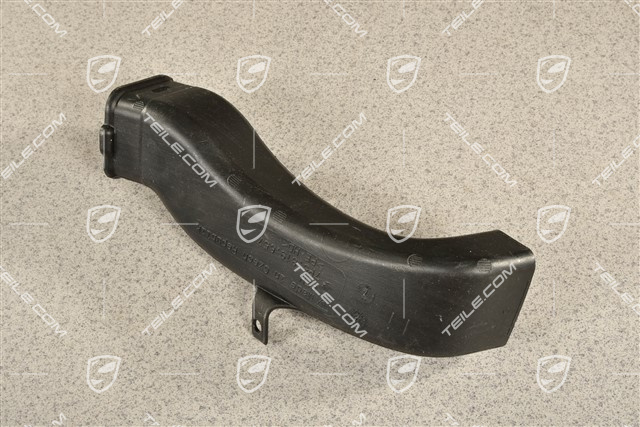 Ventilation air duct centre console, front, L
