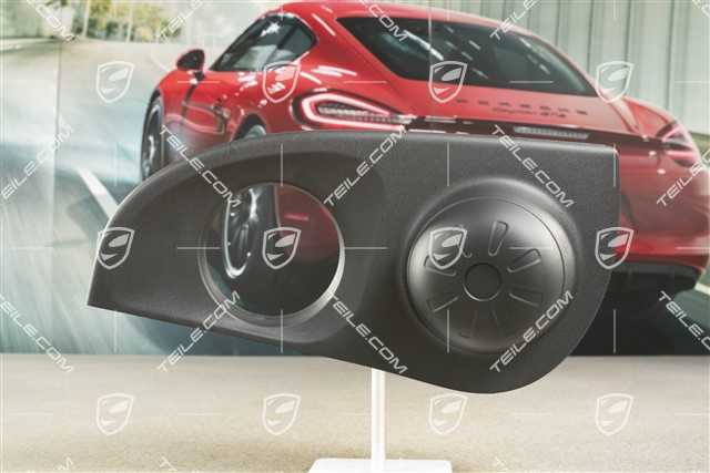 Abdeckung, Schwarz, L