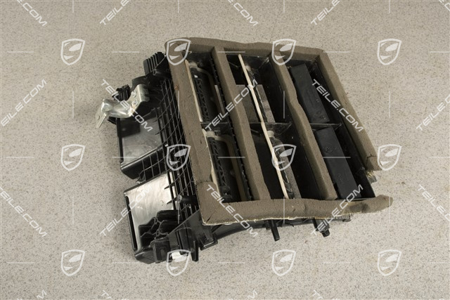 Luftverteiler / Heizklappen Gehäuse, manuelle Klimasteuerung