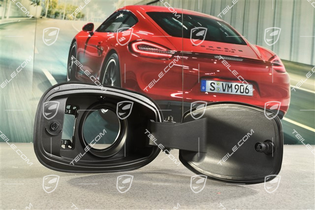 Hybrid, Tankklappenmodul ohne Ladesteckdose / Ladeanschluss, L