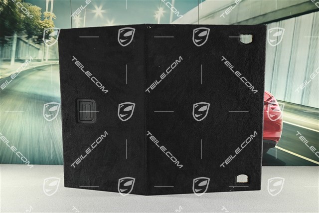 Kofferraumabdeckung, Schwarz