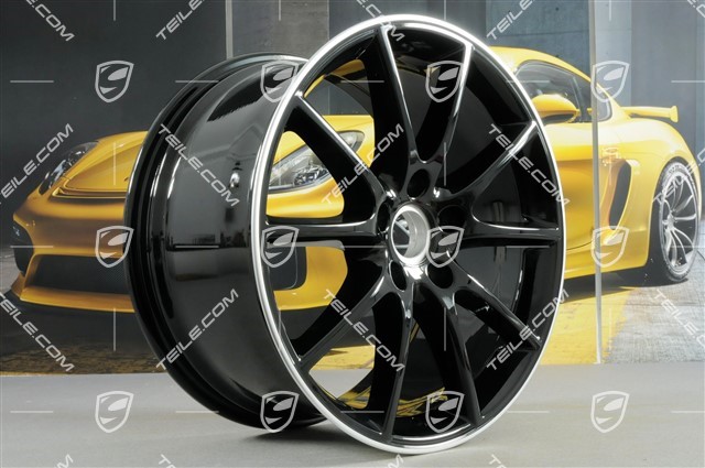 20" felga Cayenne Design, 10,5J x 20 ET64, ramiona felgi czarne