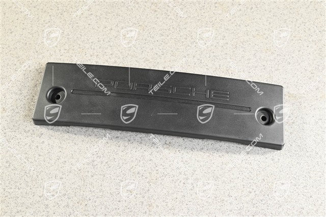 Number plate mounting