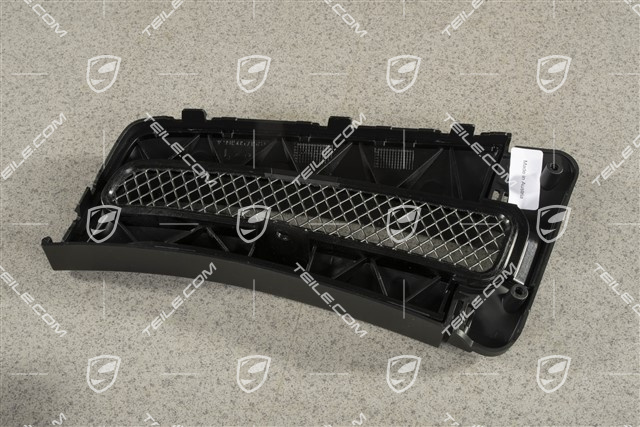 GT2 RS, Spoiler boczny przedniego zderzaka, czarny mat, L GT2 RS, Spoiler boczny przedniego zderzaka, czarny mat, L