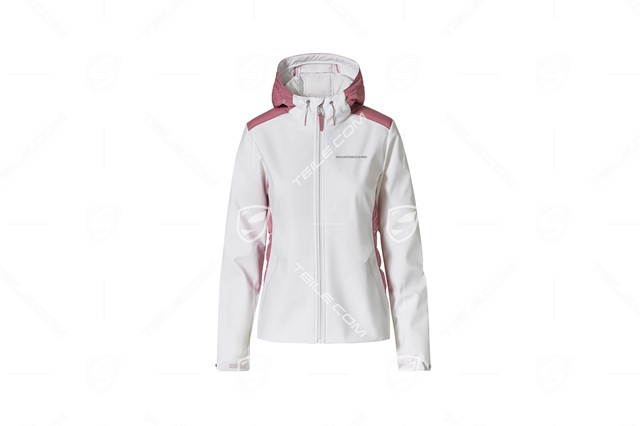 ORIG. Porsche Taycan Kollektion, Jacke, Damen, weiß/rosa, Größe S