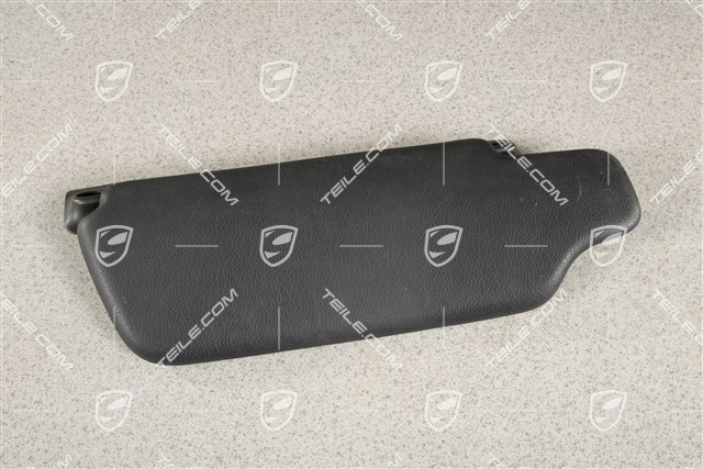 Sonnenblende, Targa, Kunstleder, schwarz, L