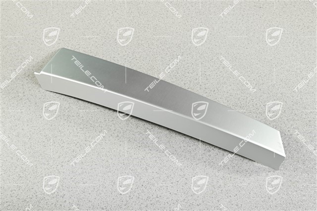 Alu trim, C-pillar, Satin Aluminium, R