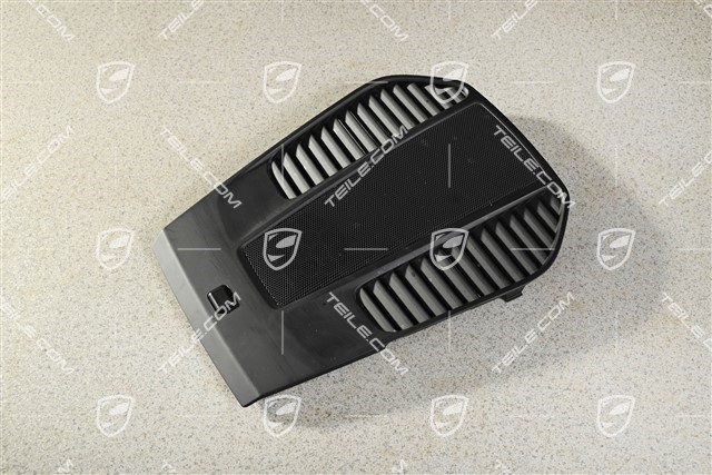 Schalttafelverkleidung Abdeckung mitte, oben, Schwarz