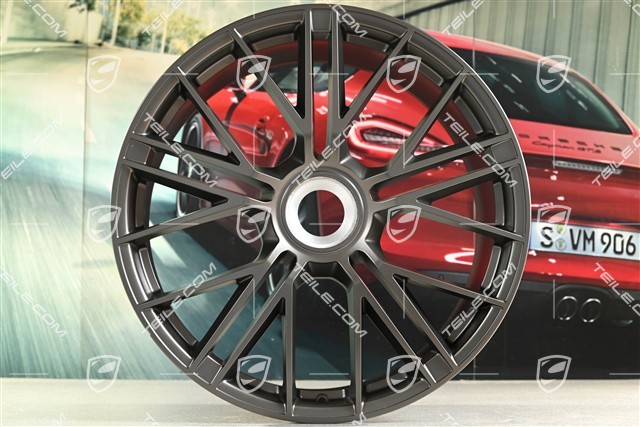 21-inch wheel rim Panamera Turbo S, 10,5J x 21 ET71, Turbonite