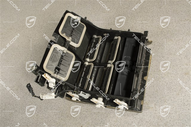 Luftverteiler / Heizklappen Gehäuse, manuelle Klimasteuerung