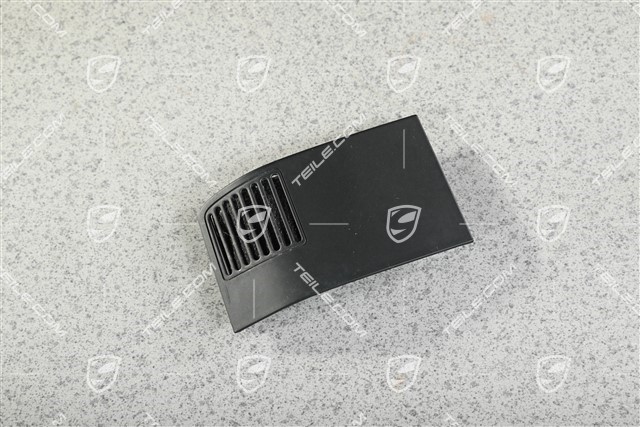 Blende / Abdeckung, Schwarz