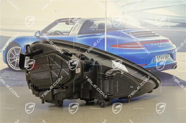 Xenon headlight set, without control unit and D1S xenon bulb, with curve light, ECE, daytime running light, L