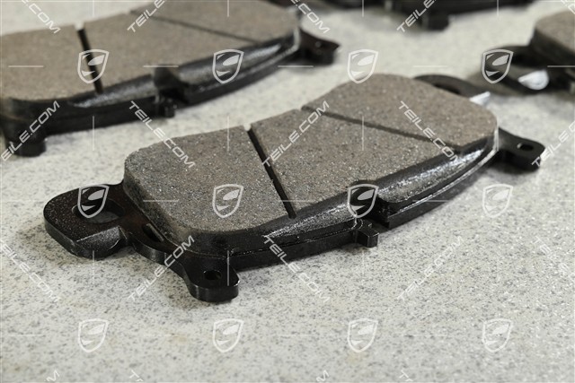 Brake pads set, front axle