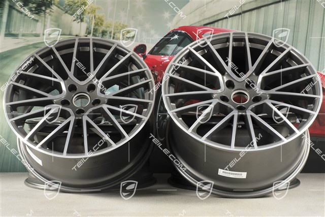 22-inch wheel rim set RS Spyder, 10J x 22 ET48 + 11,5J x 22 ET52