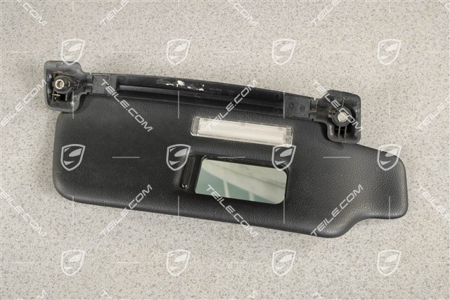 Sonnenblende, Targa, Kunstleder, schwarz, R