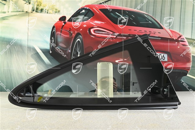 Fondscheibe, Zierleiste Schwarz matt, R