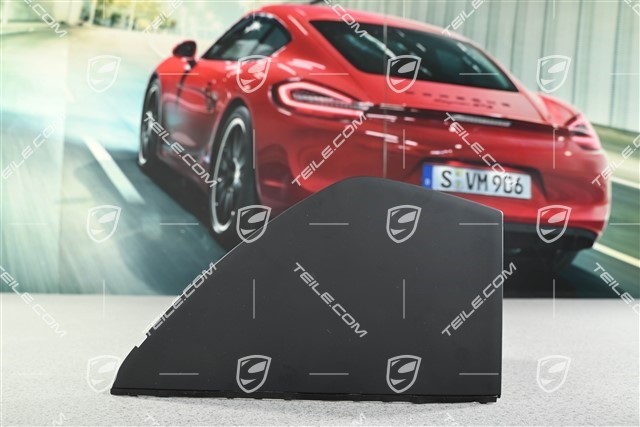 Dashboard trim lateral, Black, R