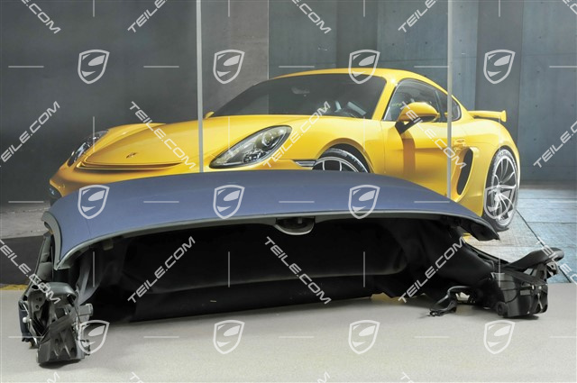 Cabriodach komplett, Glasscheibe, inkl. Verdeckbezug in blau, leicht beschädigt Verdeckbezug