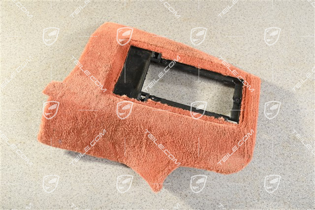Zaślepka skrzyni bezpieczników, czerwona / Terracotta