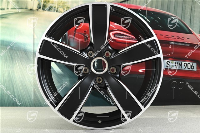 20" Felga Carrera Sport, 10,5J x 20 ET47, czarny satynowy półmat