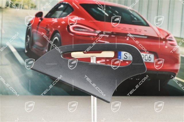 Coupe, Sicherheitsgurt Abdeckung / Rosette, hinten, Metropolblau, L