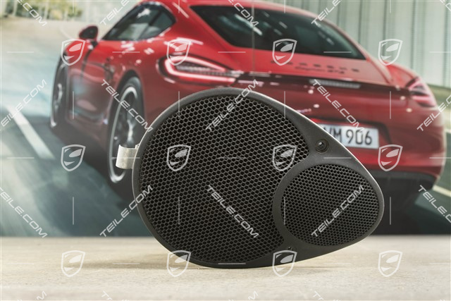Lautsprecher, Schalttafel, Satinschwarz, R