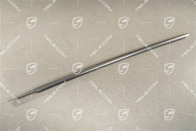 Dichtung mit Zierleiste, Türschacht, aussen, Alushine, R