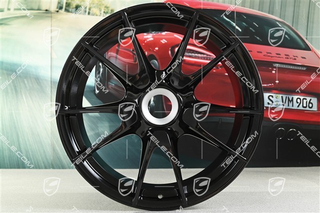 19" Felge GT3 RS 4.0, GT2 RS, Zentralverschluss, 9J x 19 ET47, schwarz