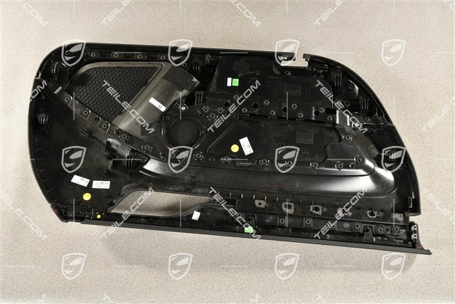 GT3, Türverkleidung, Leder / Alcantara, Schwarz / Indischrot Naht Faden, BOSE, R
