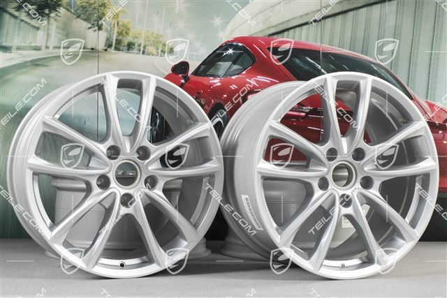 19" Felgensatz Panamera S, 9J x 19 ET64 + 10,5J x 19 ET62