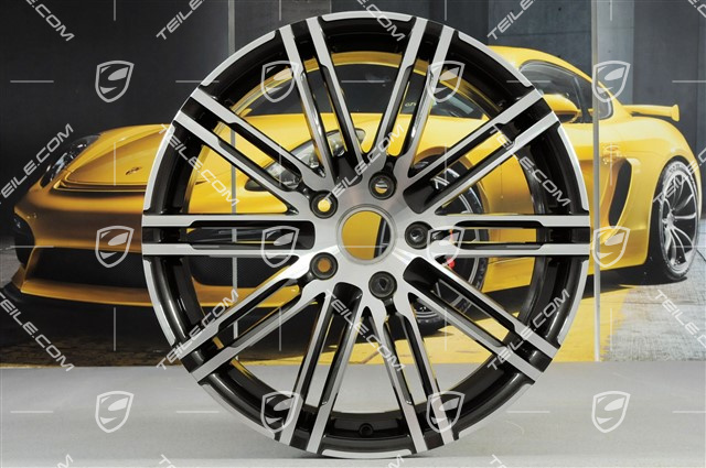 20" Felgensatz Turbo III, Felgen vorne 9,5 J x 20 ET 65 + hinten 11 J x 20 ET 68