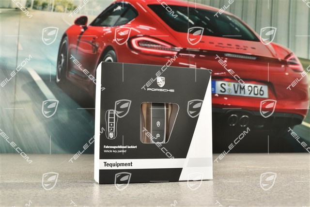 Fahrzeugschlüssel Schlüsselkappe, lackiert Palladium metallic