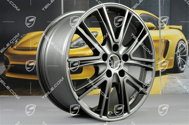 20" Felgensatz Exclusive Design, 10,5J x 20 ET71 + 9,5J x 20 ET71, für Winterbetrieb, Platinum Seidenglanz