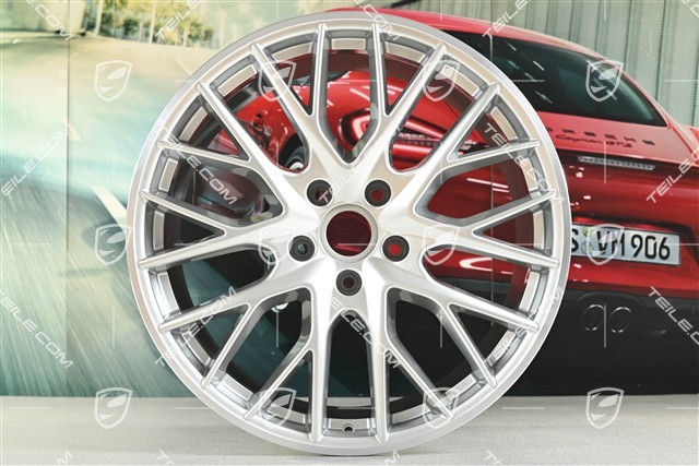 21" Felge Panamera Sport Design, 11,5J x 21 ET69, brilliantchrom