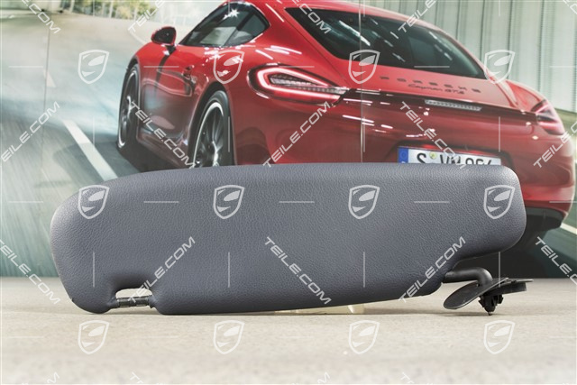Sonnenblende, Coupe, Kunstleder, Seeblau, R